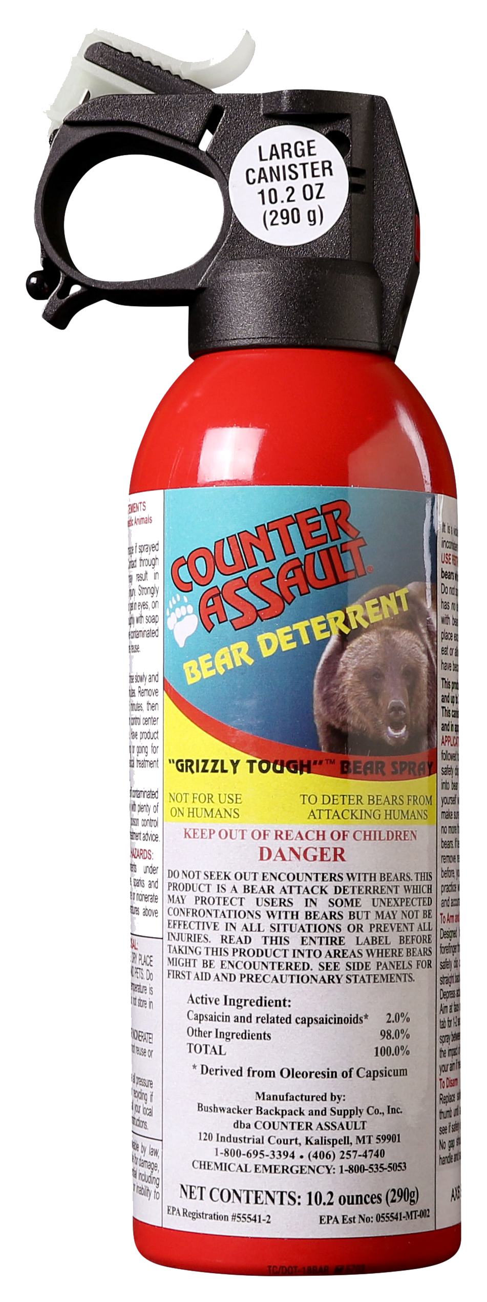 Counter Assault 10.2-oz. Bear Deterrent Spray with Holster | Cabela's